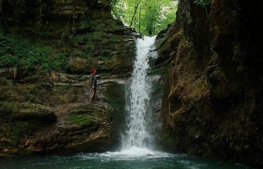 Сказочный водопад
